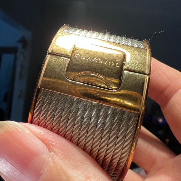 Charriol Gold and Silver Bracelet Bangle like new! - Picture 4 of 14